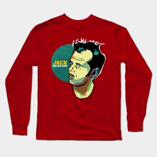 Jack Nicholson Long Sleeve T-Shirt